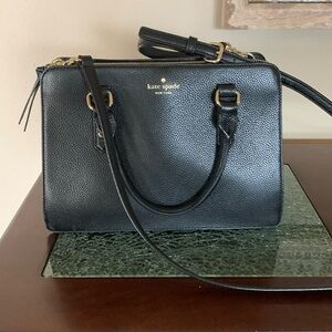 Kate Spade black leather purse